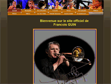 Tablet Screenshot of francoisguin.com